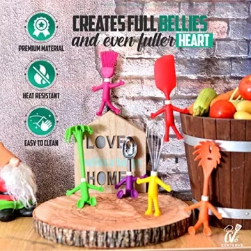 Cute Human-Shape Kitchen Utensils Set for Kids