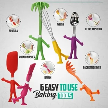 Cute Human-Shape Kitchen Utensils Set for Kids