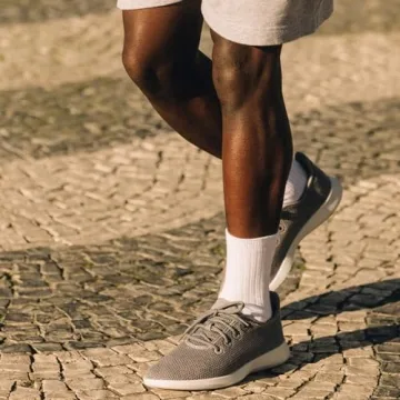 Allbirds Men’s Tree Runners Everyday Sneakers, Machine Washable Shoe Made with Natural Materials - Kaikoura White (White Sole) - 14 Medium