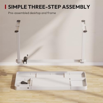 SANODESK Electric Height Adjustable Desk with Drawer