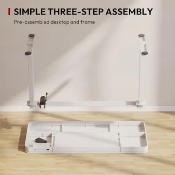 SANODESK Electric Height Adjustable Desk with Drawer