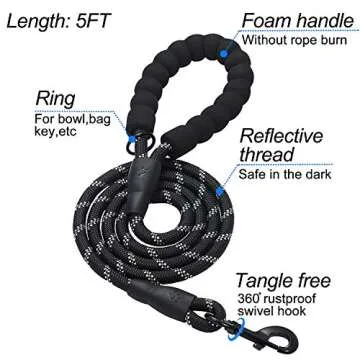 matilor Dog Harness Step-in Breathable Puppy Cat Dog Vest Harnesses for Small Medium Dogs Black