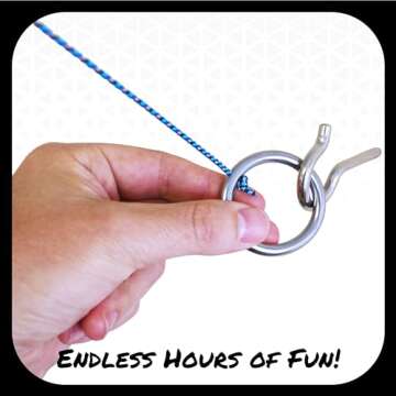 Hook and Ring Swing Kit for All Ages Fun and Games