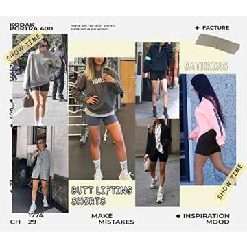 BATHRINS Women's Seamless Butt Lifting Shorts High Waisted Booty Shorts Running Gym Yoga Workout Shorts