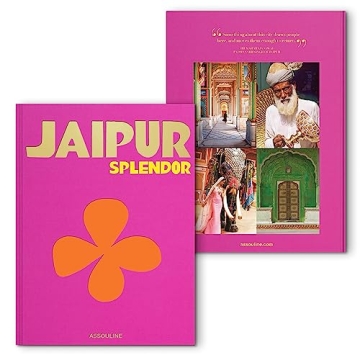 Elegant Jaipur Splendor Coffee Table Book for Art Lovers