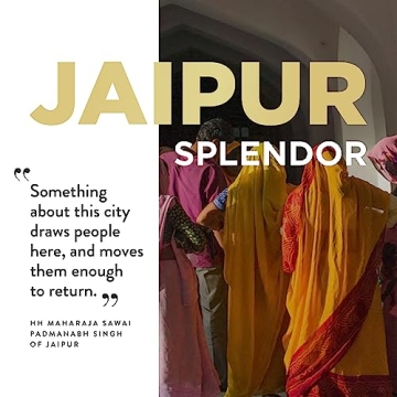 Elegant Jaipur Splendor Coffee Table Book for Art Lovers