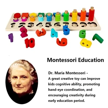 Sendida Montessori Shape Sorter Toys for Toddler Learning