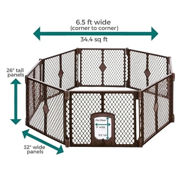 North States MyPet Petyard: Customizable Dog Playpen