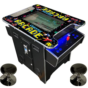 Top Us Video Arcades Full Size Commercial Grade Cocktail Arcade Machine 2 Player Retro 60 Games 22" ...