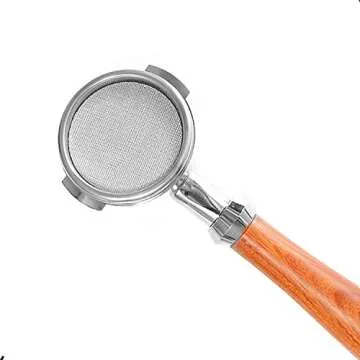 2 Pack 53.3mm Espresso Puck Screen, Reusable 1.7mm Thickness 150μm Coffee Filter Mesh Plate for Espresso Portafilter Filter Basket (53.3mm,150μm)