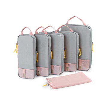 Compression Packing Cubes Set for Travel Organization