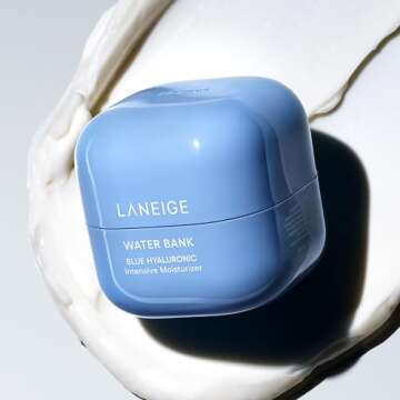 LANEIGE Water Bank Blue Hyaluronic Intensive Moisturizer Refill with Peptides + Squalane: Eczema-Pro...