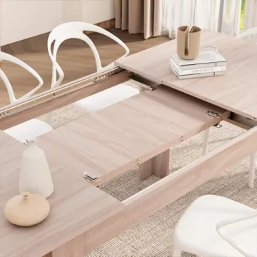 Mobili Fiver Extendable Table for 6-8 People, Italian Design