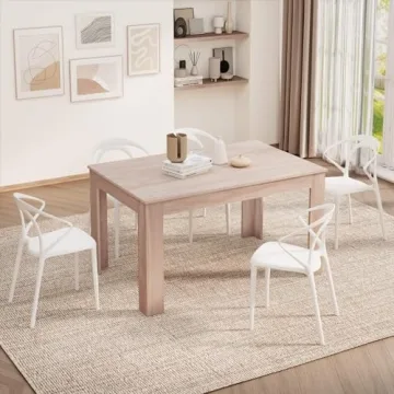 Mobili Fiver Extendable Table for 6-8 People, Italian Design