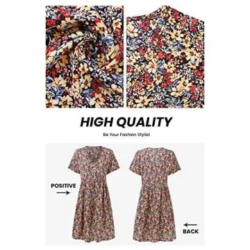 Chic PRETTYGARDEN Summer Dress for Women - A-Line Floral Style