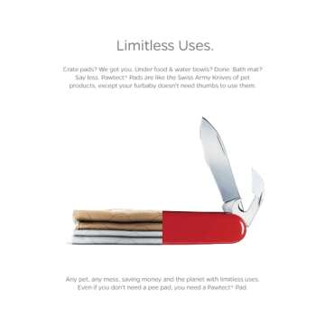 Pet Parents Pawtect® Pads Washable Dog Pee Pads (2pack) of 18x24 Premium Pee Pads for Dogs, Waterproof Training Pads for Dogs & Reusable Dog Pee Pads! Whelping & Modern Puppy Pads!