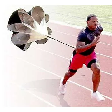 LucaSng 48" Speed Training Resistance Parachute for Athletes
