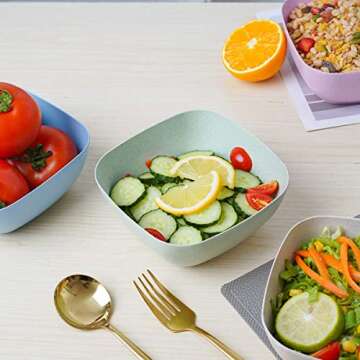 JH JIEMEI HOME Unbreakable Cereal Bowl Set of 9