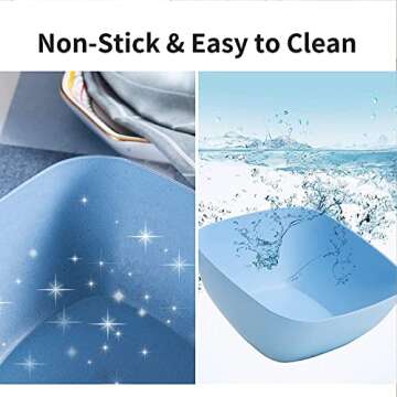 JH JIEMEI HOME Unbreakable Cereal Bowl Set of 9