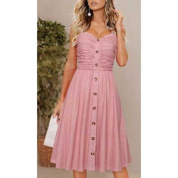 Stylish Drimmaks Floral Print Sundress for Summer Fun