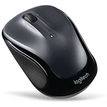 Logitech M325 Wireless Mouse Dark Silver
