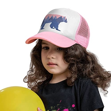 Stylish Waldeal Bear Mountain Youth Mesh Cap for Kids