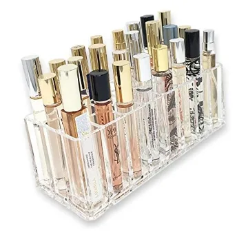 ALEGORY Acrylic Perfume Organizer for 24 Bottles