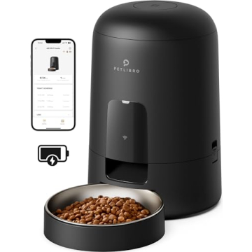 PETLIBRO Wi-Fi Automatic Cat Feeder with 30-Day Battery Life