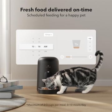 PETLIBRO Wi-Fi Automatic Cat Feeder with 30-Day Battery Life