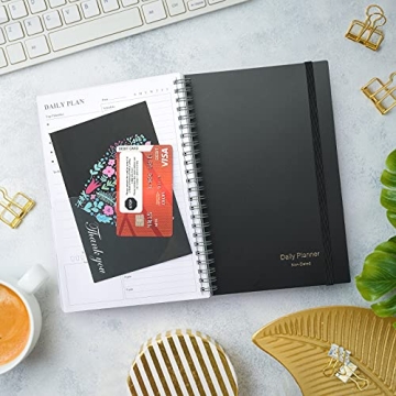 Daily Planner with Hourly Schedules for Goals