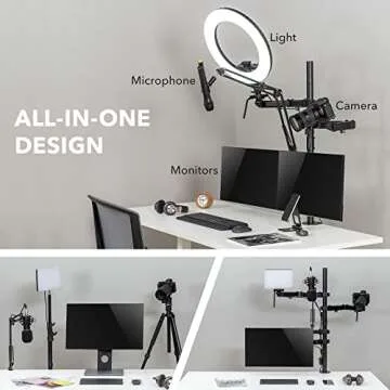 All in One Live Streaming Equipment - Mount-It!