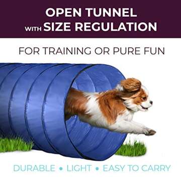 Complete Dog Agility Training Equipment Set for Fun Sessions