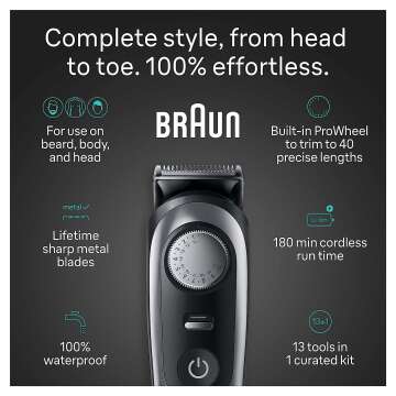 Braun Series 9 9440 All-in-One Trimmer for Men