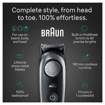 Braun Series 9 9440 All-in-One Trimmer for Men