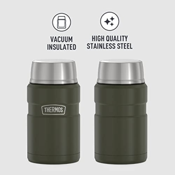 THERMOS 24 Ounce Vacuum Insulated Food Jar - Army Green