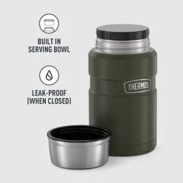 THERMOS 24 Ounce Vacuum Insulated Food Jar - Army Green