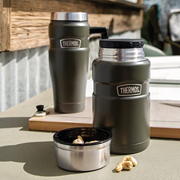 THERMOS 24 Ounce Vacuum Insulated Food Jar - Army Green