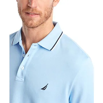 Nautica Classic Fit Polo Shirt in Noon Blue, Small