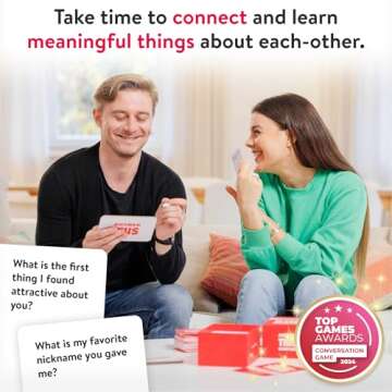 Answer This - Couples Games - How Well Do You Know Your Partner? - Relationship & Conversation Card Game for Date Night or a Party - Cool Anniversary & Valentine Gift Idea