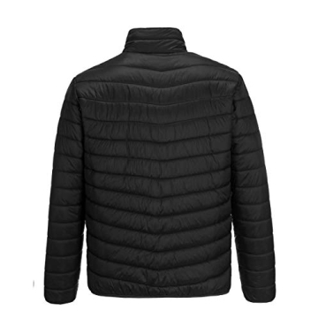 Men's Packable Puffer Jacket for Hiking and Skiing