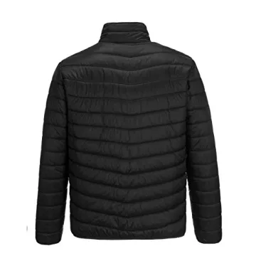 Men's Packable Puffer Jacket for Hiking and Skiing