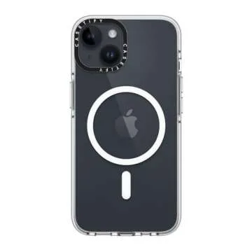 CASETiFY Clear iPhone 14 Case with 6.6ft Drop Protection