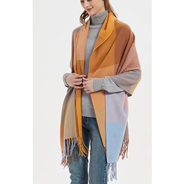 Wander Agio Women's Shawl Scarf – Cozy & Stylish Winter Accessory