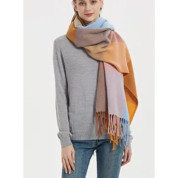 Wander Agio Women's Shawl Scarf – Cozy & Stylish Winter Accessory