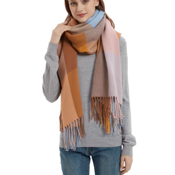 Wander Agio Women's Shawl Scarf – Cozy & Stylish Winter Accessory