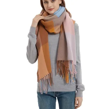 Wander Agio Women's Shawl Scarf – Cozy & Stylish Winter Accessory