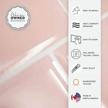 SMART TILES Peel and Stick Backsplash - 3D Pink Design