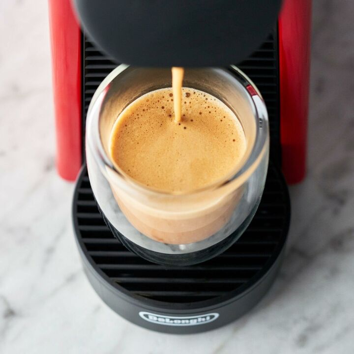 Nespresso Essenza Mini Espresso Machine - Compact Red