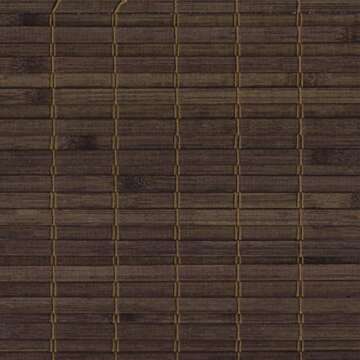Letau Cordless Wood Window Shades Blinds, Bamboo Light Filtering Roller Shades, Color 7