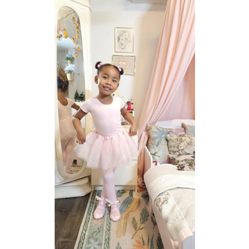 Stelle Girls' Soft Pro Dance Tights for Kids